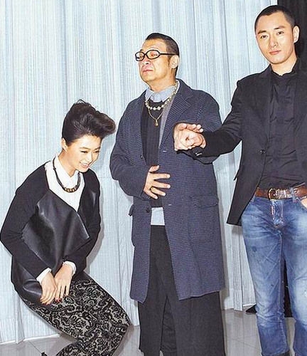 蔣欣與李東學。